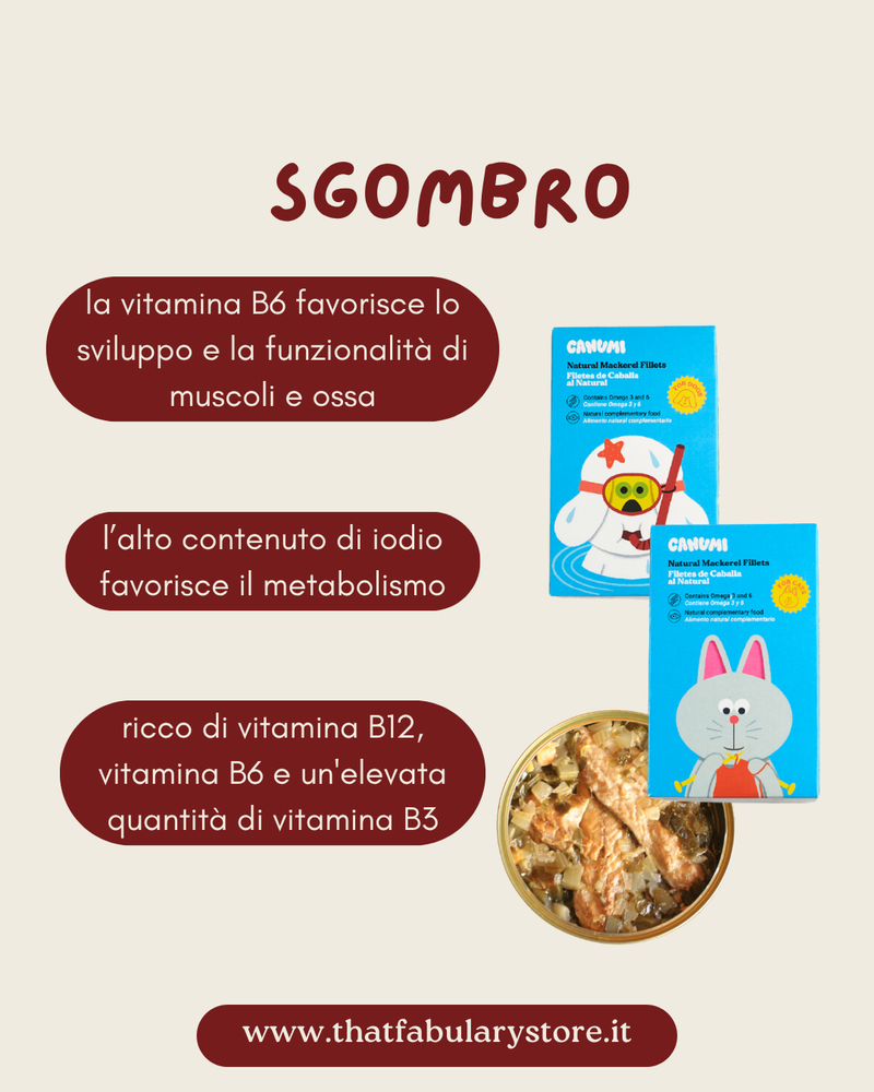 Sgombro per cani e gatti: benefici, nutrienti e una cosa che vale la pena sapere
