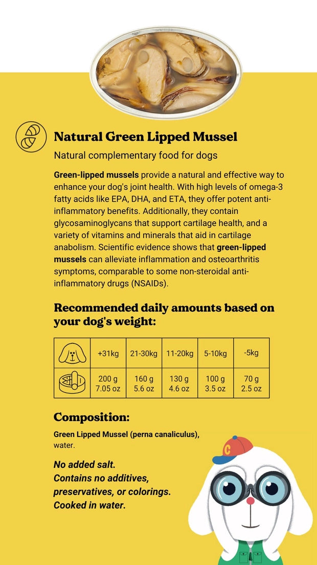 Canumi Dog | Cozze dalle Labbra Verdi