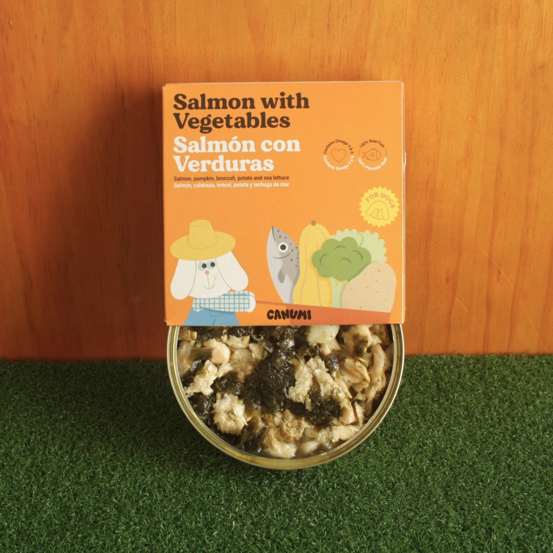 Canumi Dog | Salmone con Verdure